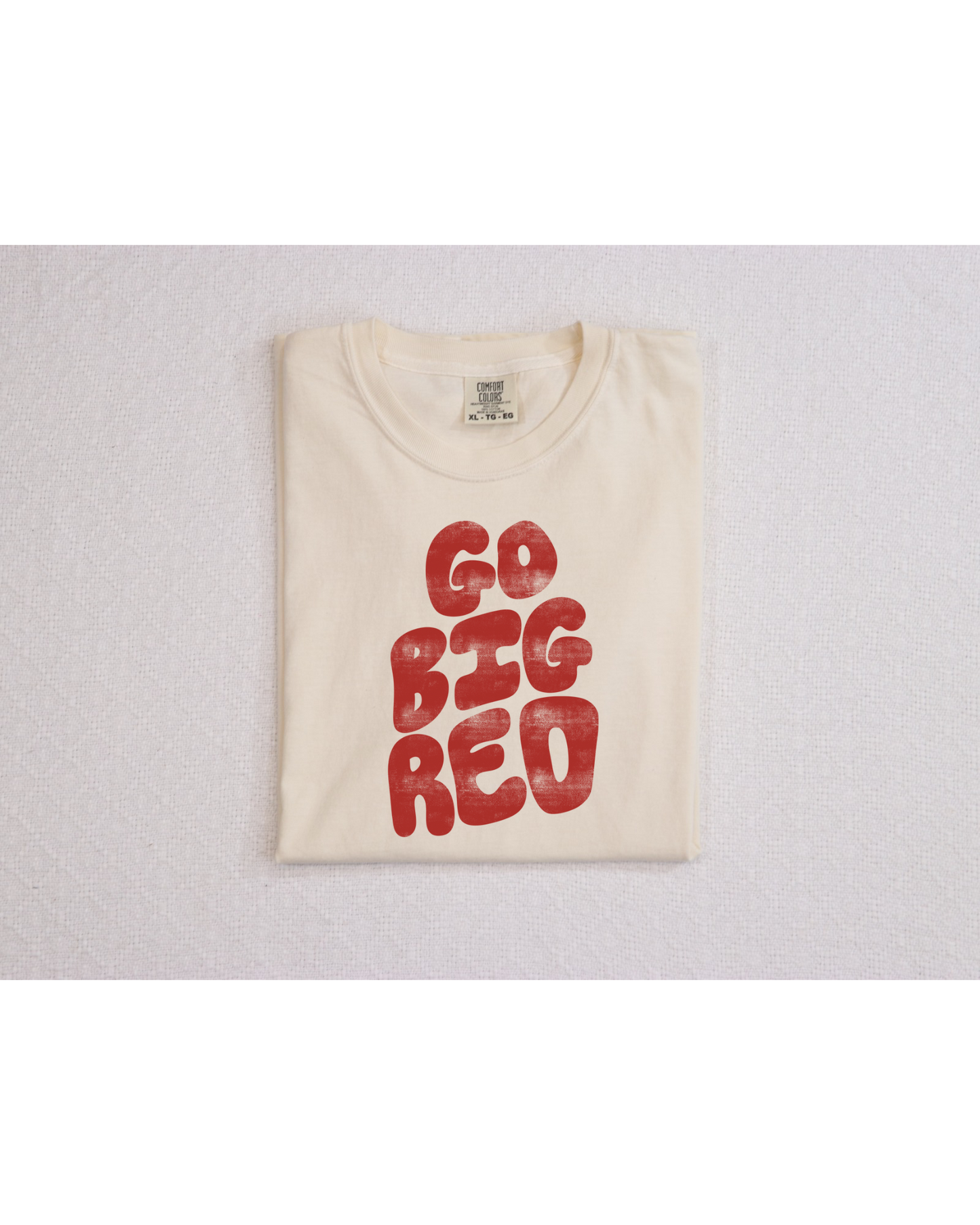 Go Big Red (distressed)