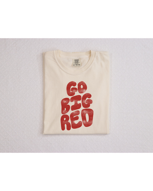 Go Big Red (distressed)