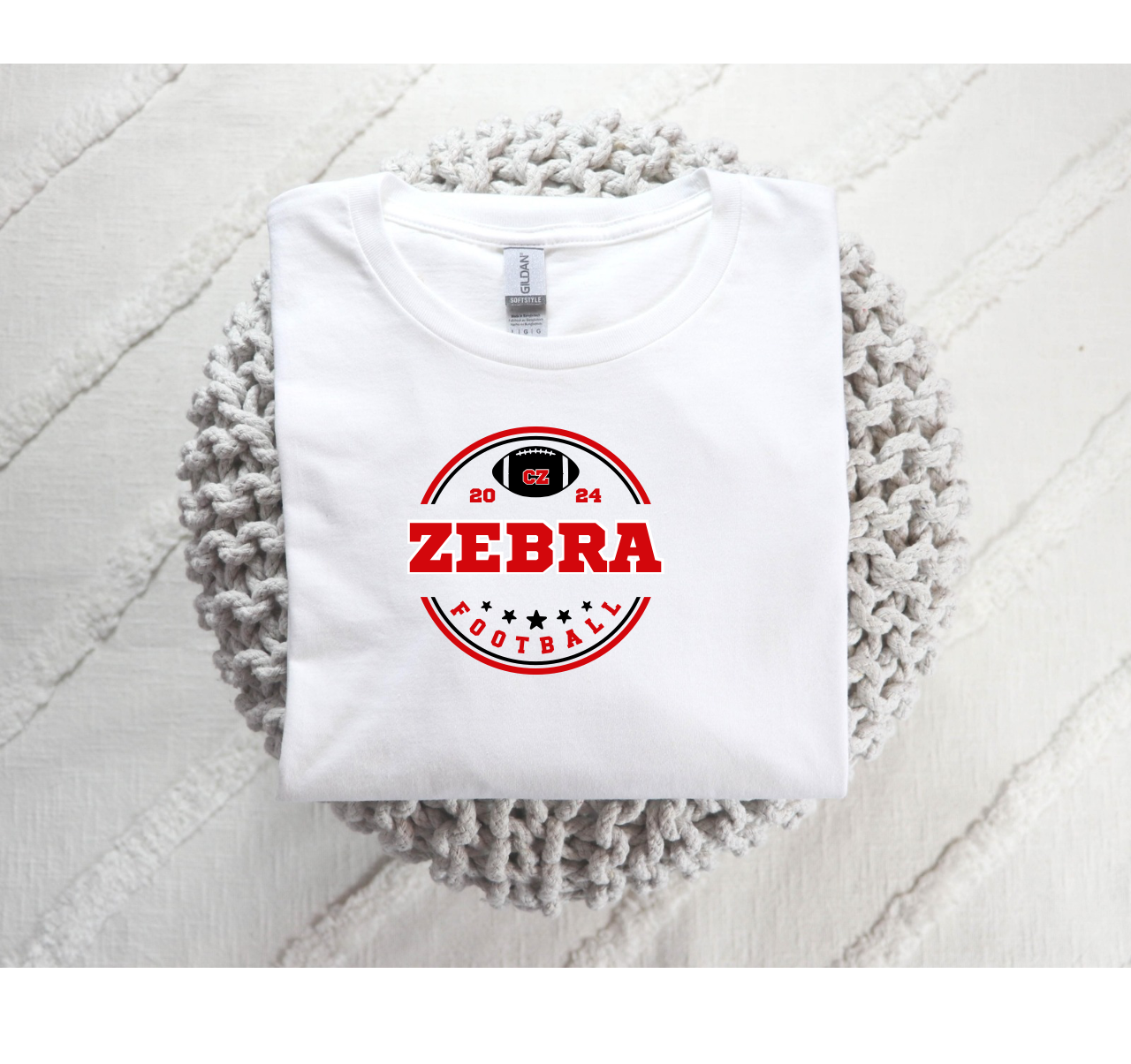 Zebra Football circle logo