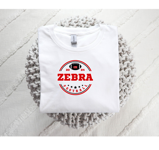 Zebra Football circle logo